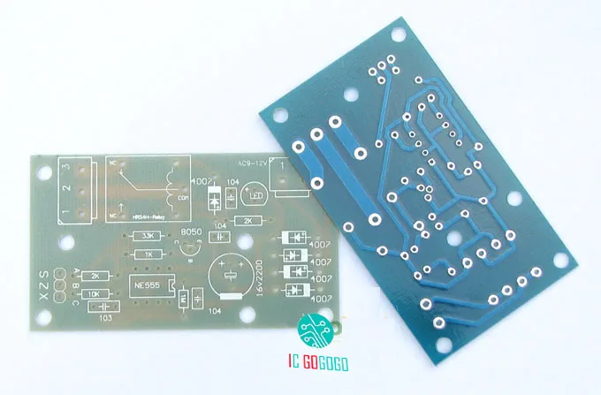 Only PCB Board Переключатель уровня воды сенсор контроллер модуль уровня жидкости резервуар для воды бассейн автоматическая насосная Доска электронное производство DIY наборы - Цвет: Only PCB Board