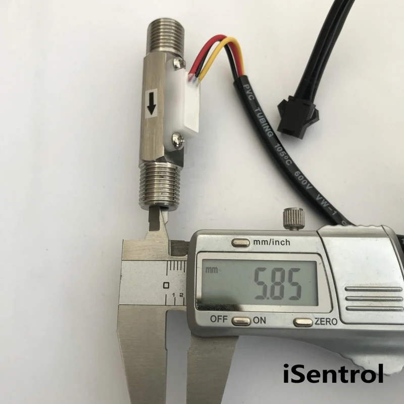 SUS304 1/4 &quotBSP USS HS41TA Ultisolar Датчик потока с эффектом холла штепсельная вилка 0 5 2% л/мин