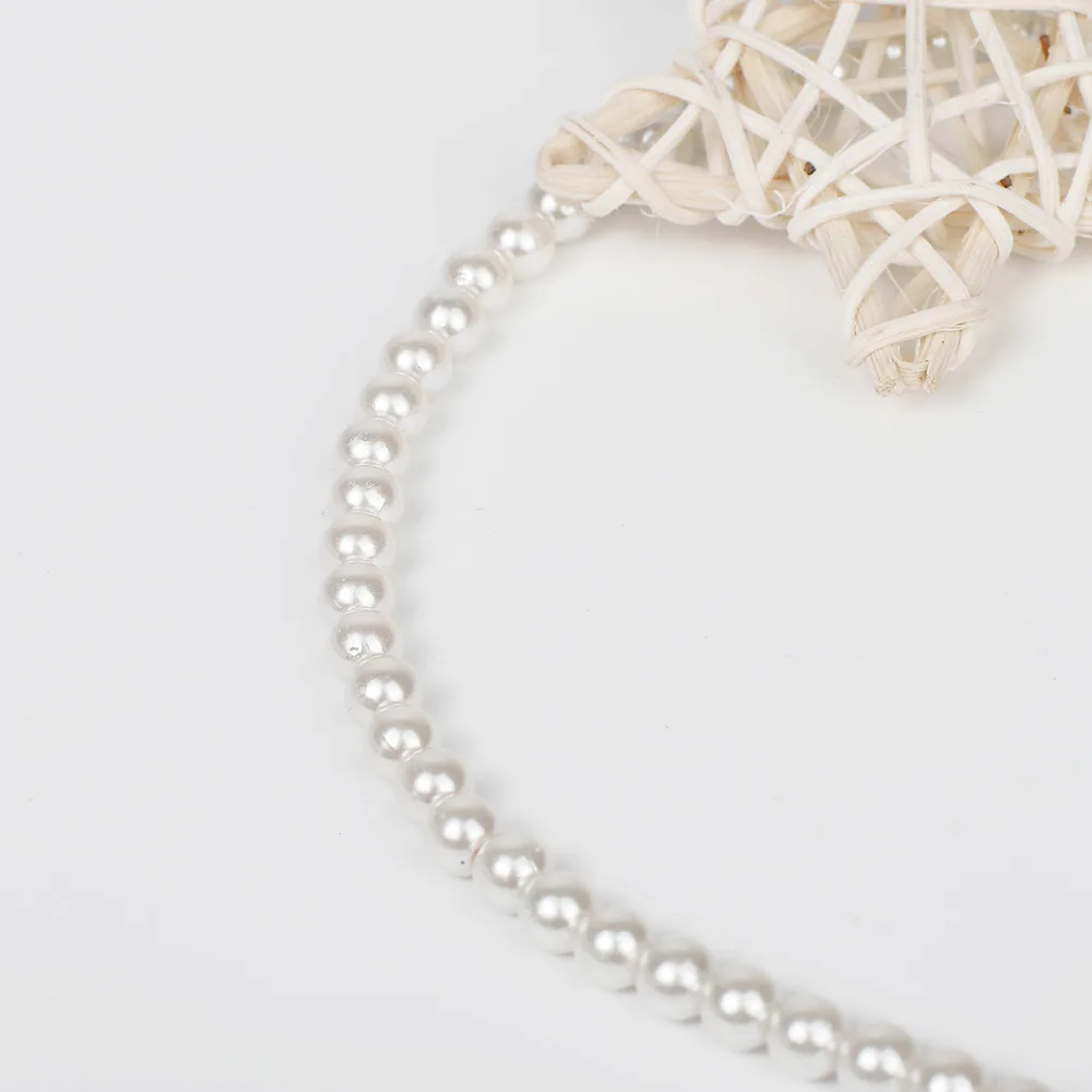 Женский ободок для волос с искусственным жемчугом цвет в ассортименте |