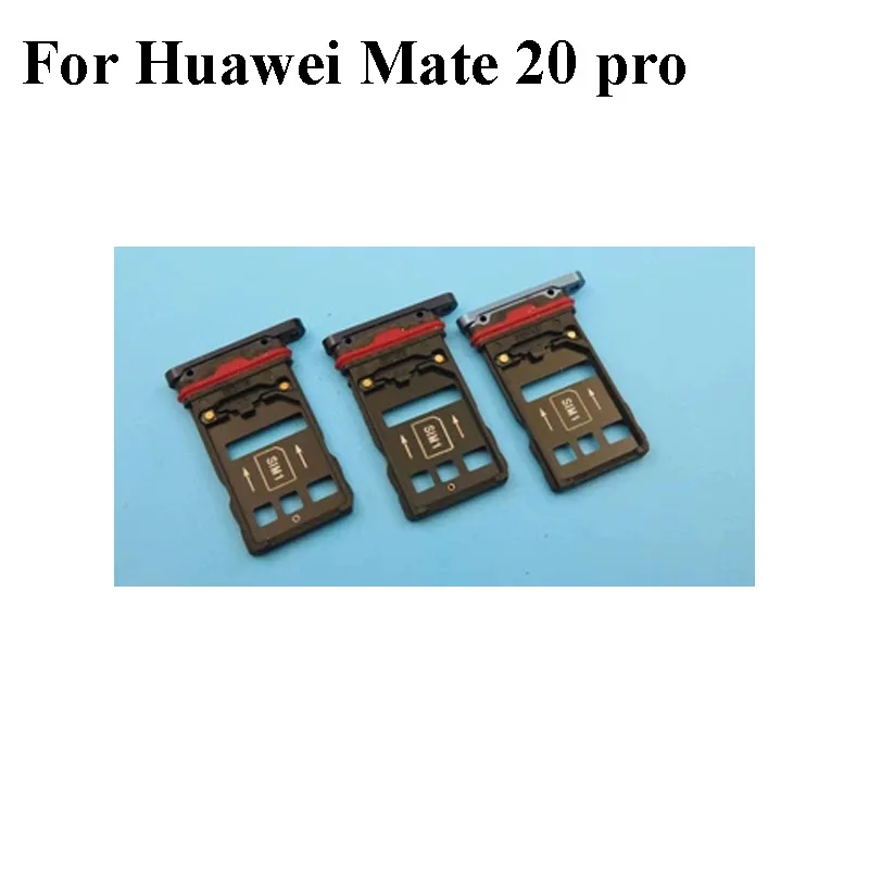 Для HUAWEI Mate 20 Pro 20pro Nano Sim + лоток для карт памяти Micro SD Держатель Слот гнездо 6 39 дюйма