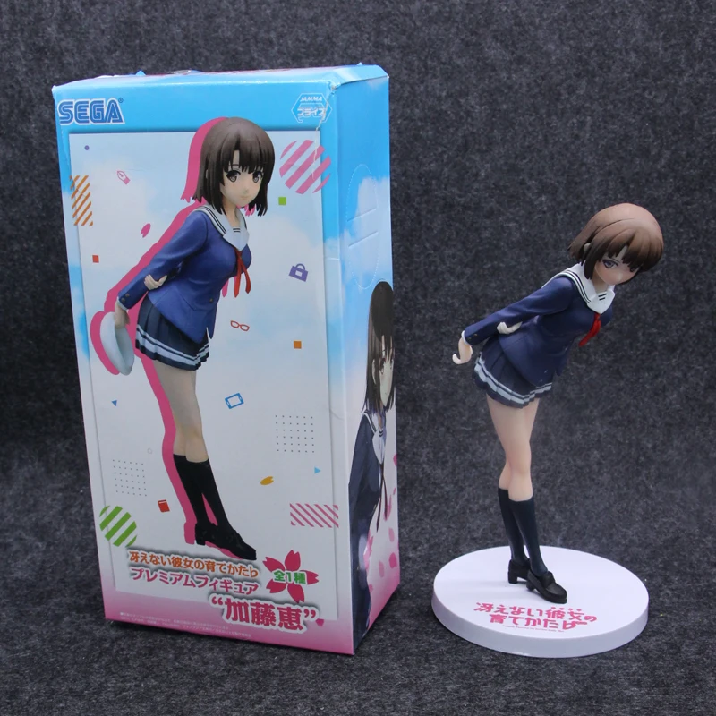 Фигурка героя из аниме Saenai Heroine No Sodatekata Katou Megumi 18 см|Игровые фигурки и