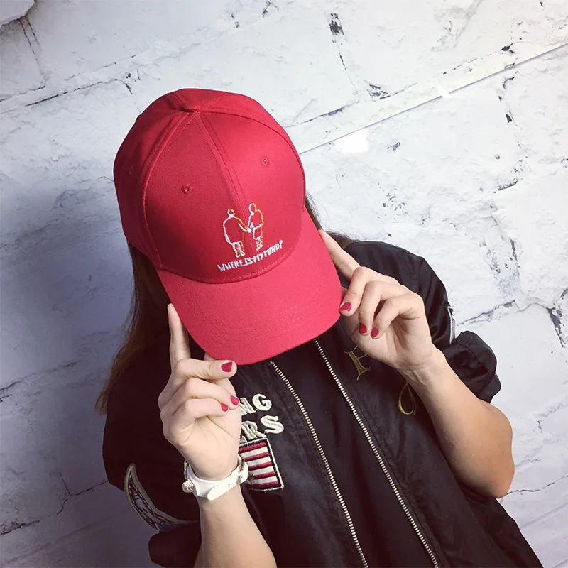 Шапка женская Весенняя и летняя Корейская версия диких студенческих уличных