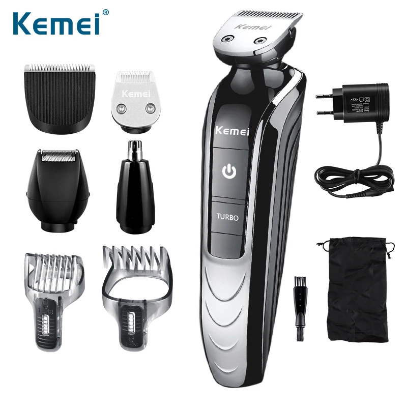 Kemei KM 1832 новый резак электрическая машинка для стрижки волос перезаряжаемый