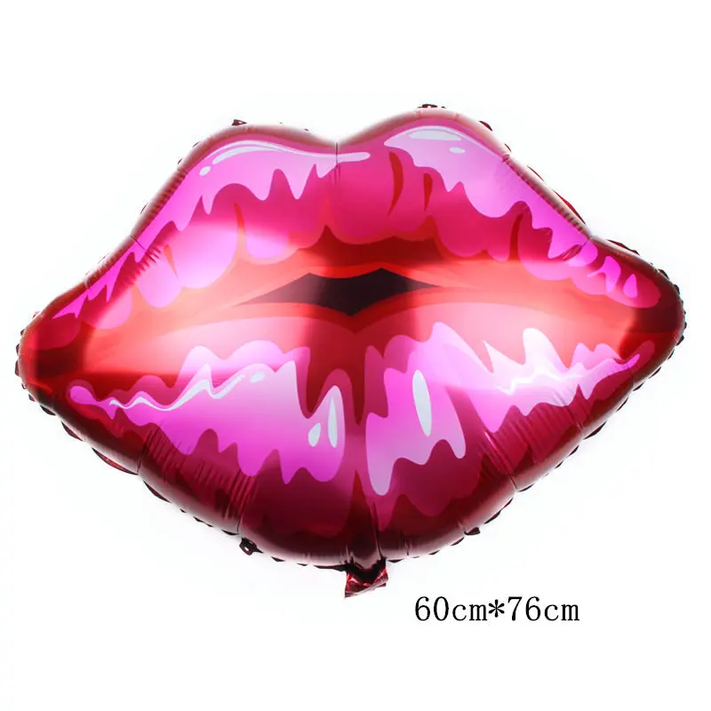 Figure balloon TSZWJ Новые Стикеры-губы me love алюминиевый Свадебный шар сцена свадебная комната выставка декораций воздушный шар высокого качества - Цвет: Figure balloon