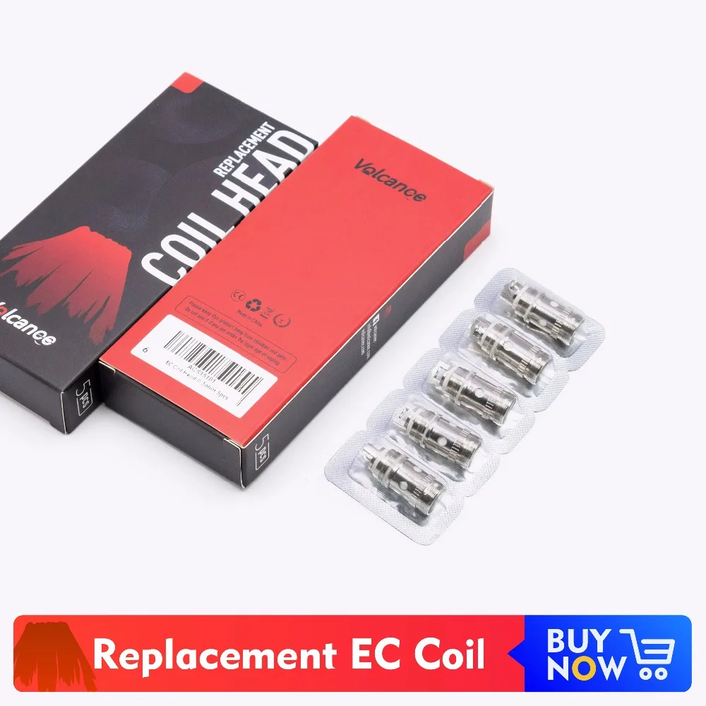 Вулканический 20 шт. замена катушки 0.3ohm 0.5ohm Головка Катушки для Электронная