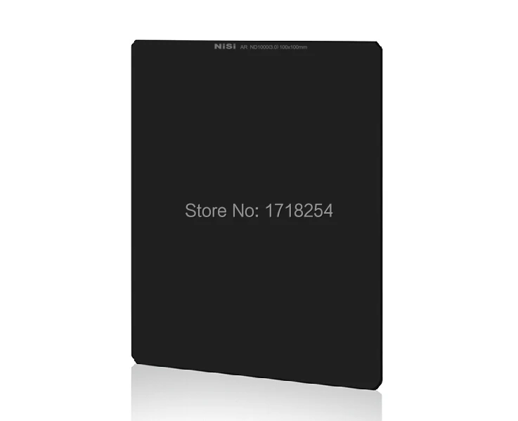 

NiSi Pro ND1000 квадратный фильтр 150x150 мм оптический HD стеклянный фотофильтр нейтральной плотности