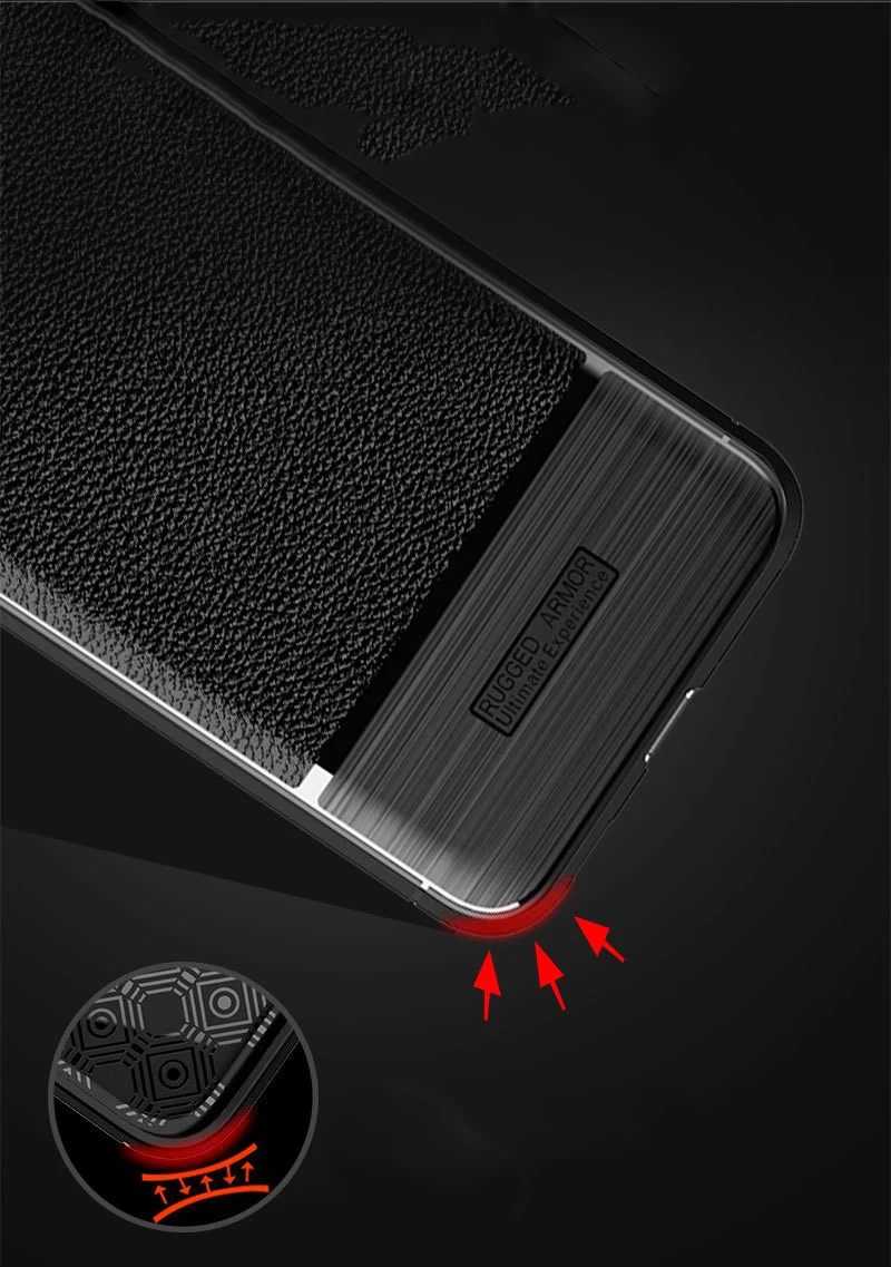Redmi Note 6 Pro оригинальный бронированный чехол для Xiaomi антидетонационный мягкий Xiomi