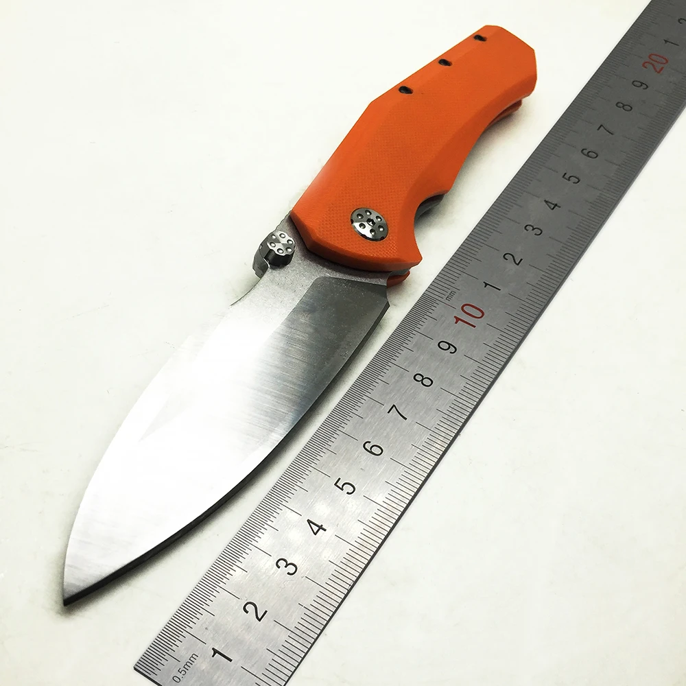 Тактический складной нож ZZSQ ZT0850 ZT D2 шарикоподшипниковая система с лезвием G10