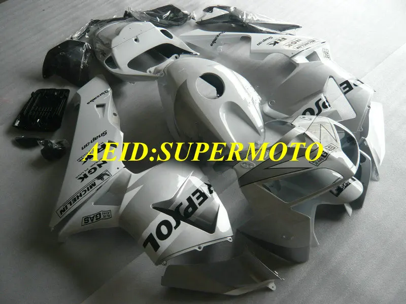 Набор обтекателей мотоцикла для HONDA CBR600RR F5 05 06CBR 600RR CBR 600 2005 2006 ABS Топ Белый Черный