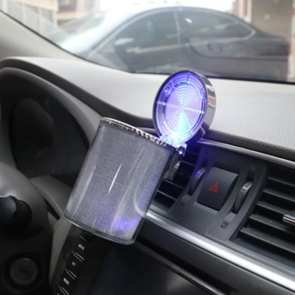 Разноцветная пепельница для автомобильной сигареты подстаканник автомобильная