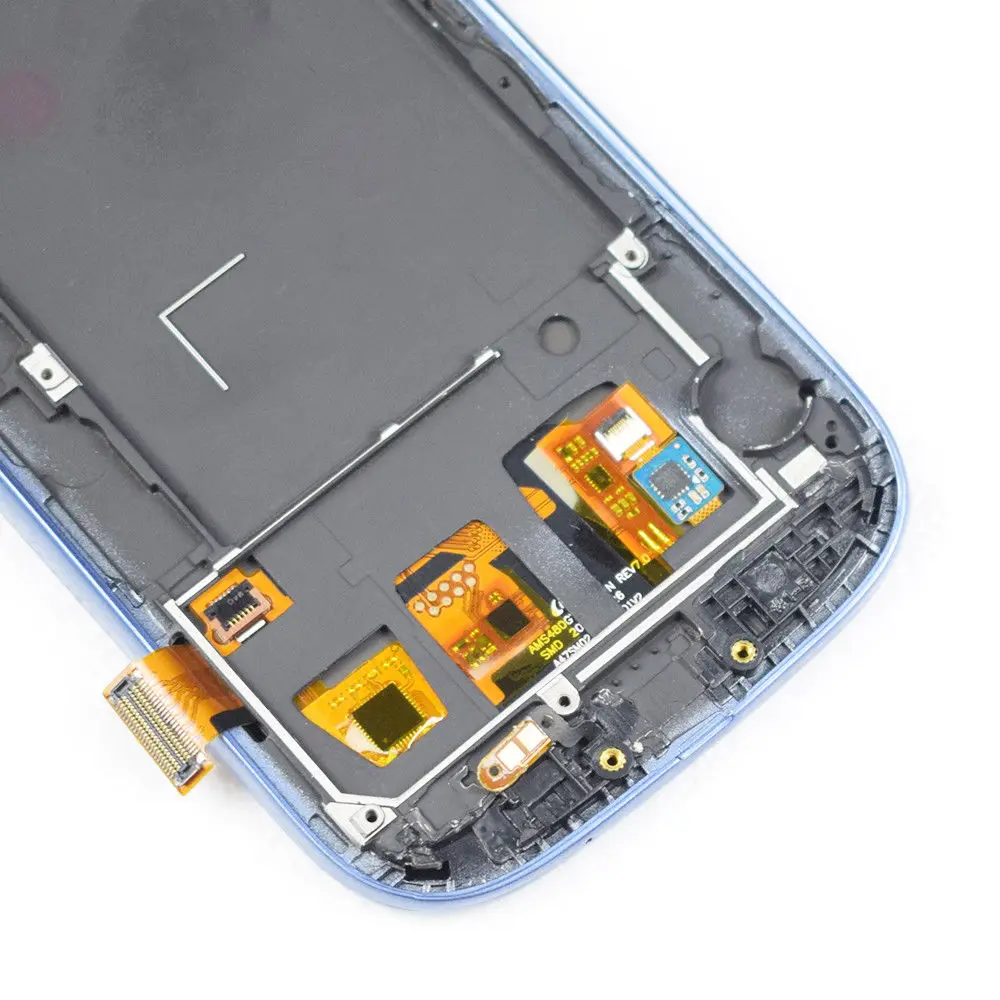 ЖК дисплей с рамкой дигитайзер сенсорного экрана для Samsung Galaxy S3 i9300i|Экраны