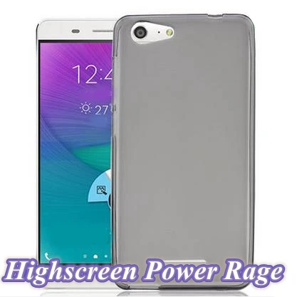 Мягкий силиконовый чехол TPU Стильный для Highscreen Мощность Rage (5 дюймов) умный