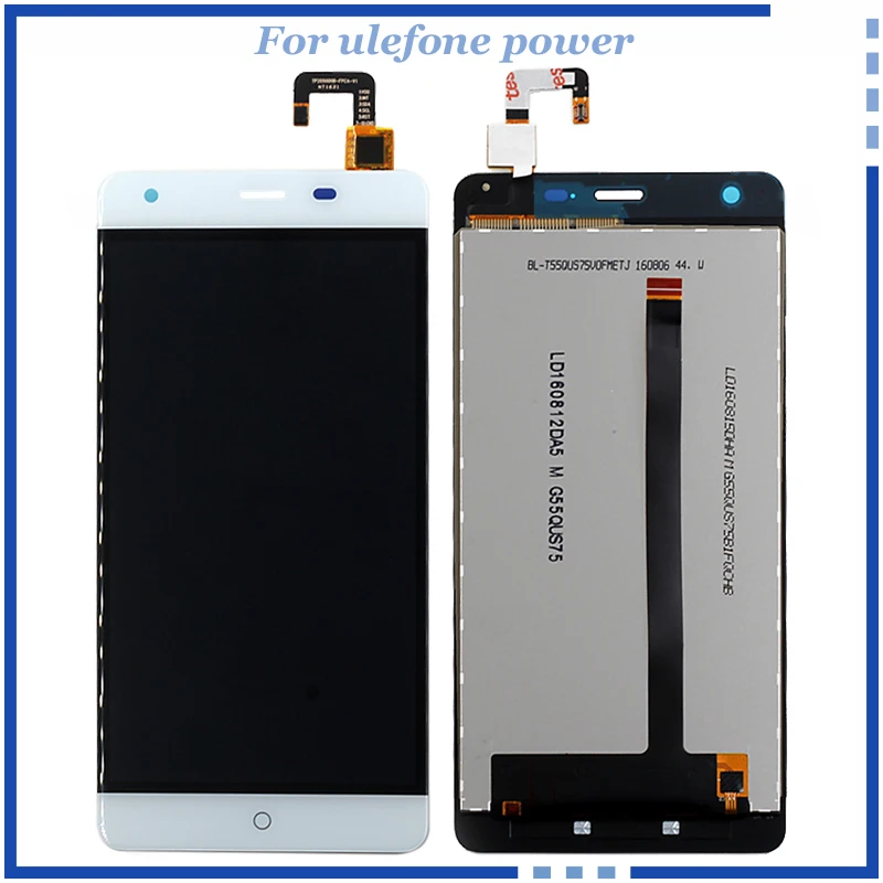 

For Ulefone Power LCD Display Touch Screen Digitizer Assembly Repair Parts Smartphone LCD display For ulefone power Free Tools