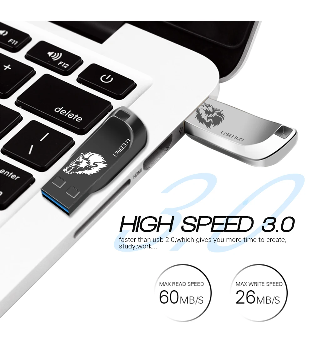 Usb флеш-накопитель 64 Гб/3,0 Металлический накопитель 32 ГБ Флешка 16 ГБ/8 ГБ/128 ГБ usb флешка подарок usb флэш-накопитель