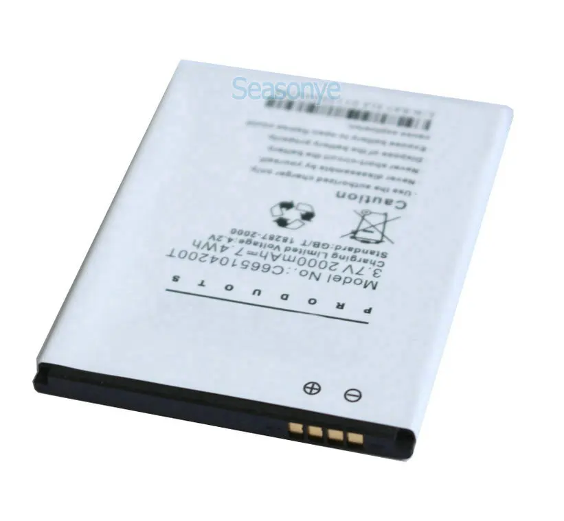 Seasonye 2000mAh C665104200T сменный аккумулятор + универсальное зарядное устройство для Blu