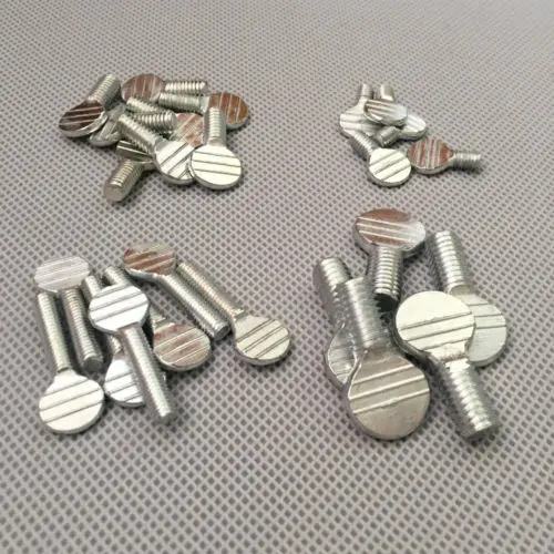 10 шт. винты для ракеток 12/16/20/25 мм|twist screws|flat head boltscrew flat |