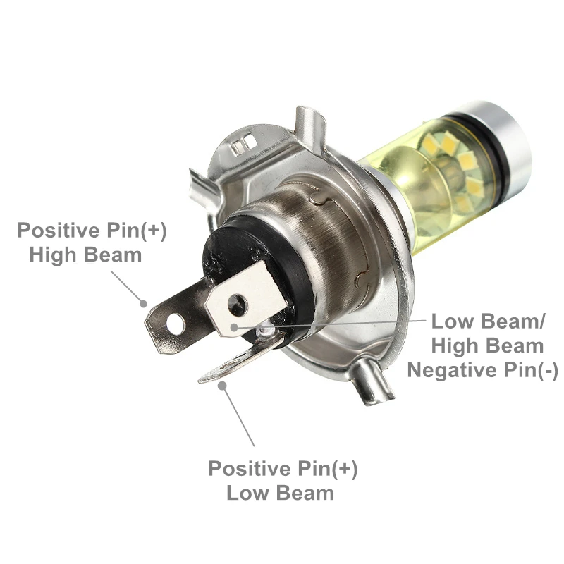 H1 H3 H4 H7 H11 H8 9006 9005 7 Вт 16 SMD 2323 750LM Автомобильный светодиодный светильник для