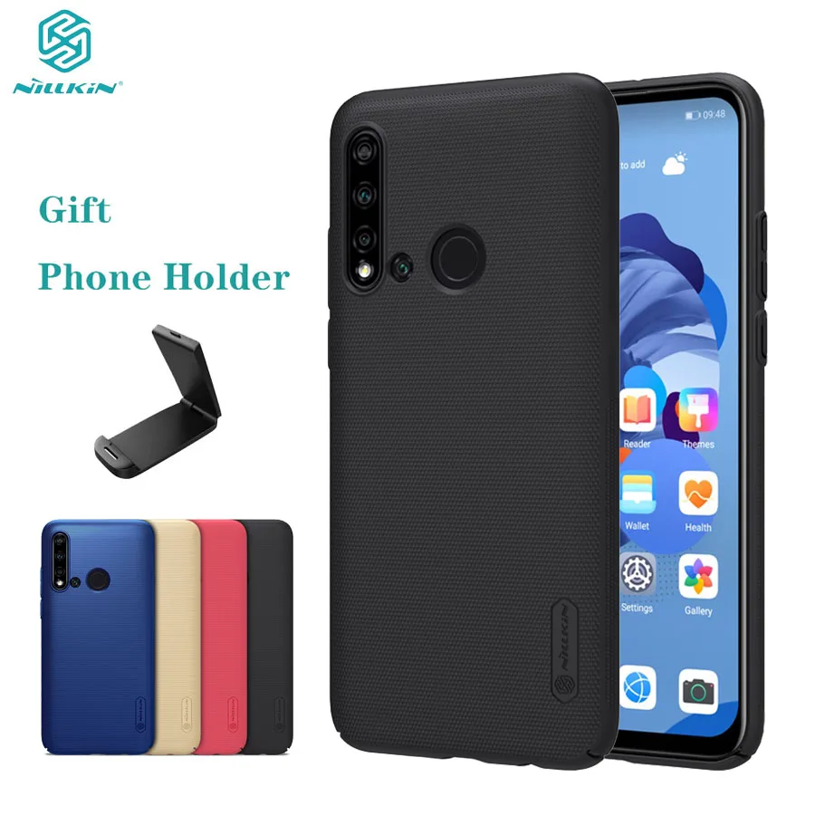 Чехол для Huawei Nova 5i P20 Lite 2019 суперматовый чехол Nillkin жесткая задняя крышка из