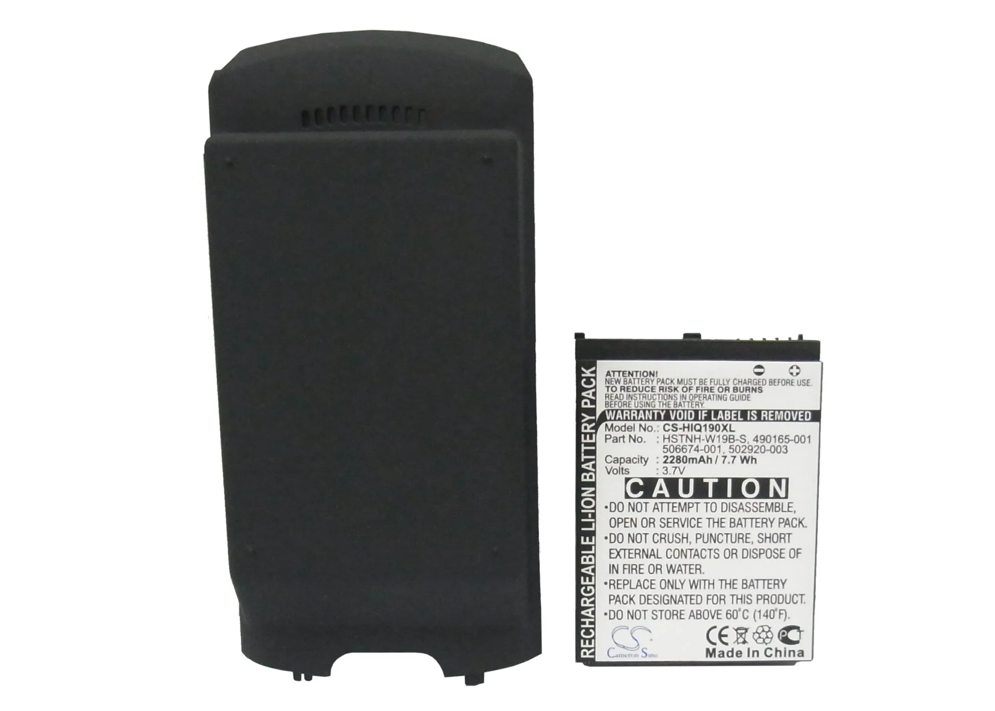 Аккумулятор Cameron Sino 2280mAh 490165 001 502920 003 506674 HSTNH W19B S для HP C19C iPAQ Data Messenger|cameron sino|cameron sino