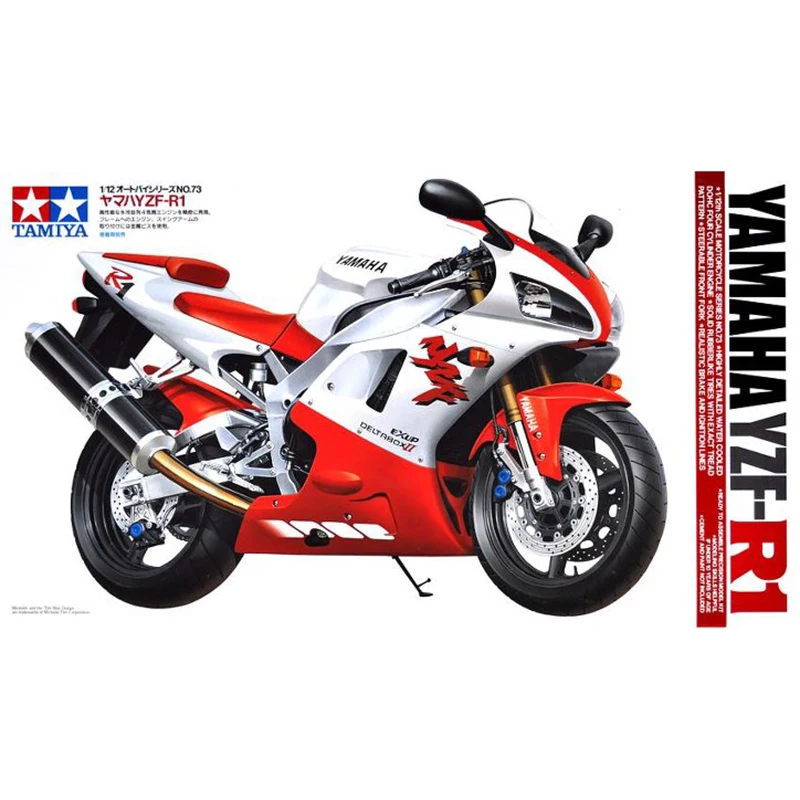 1/12 Тамия 14073 YAMAHA YZF R1 модель хобби|Наборы для сборки моделей| |