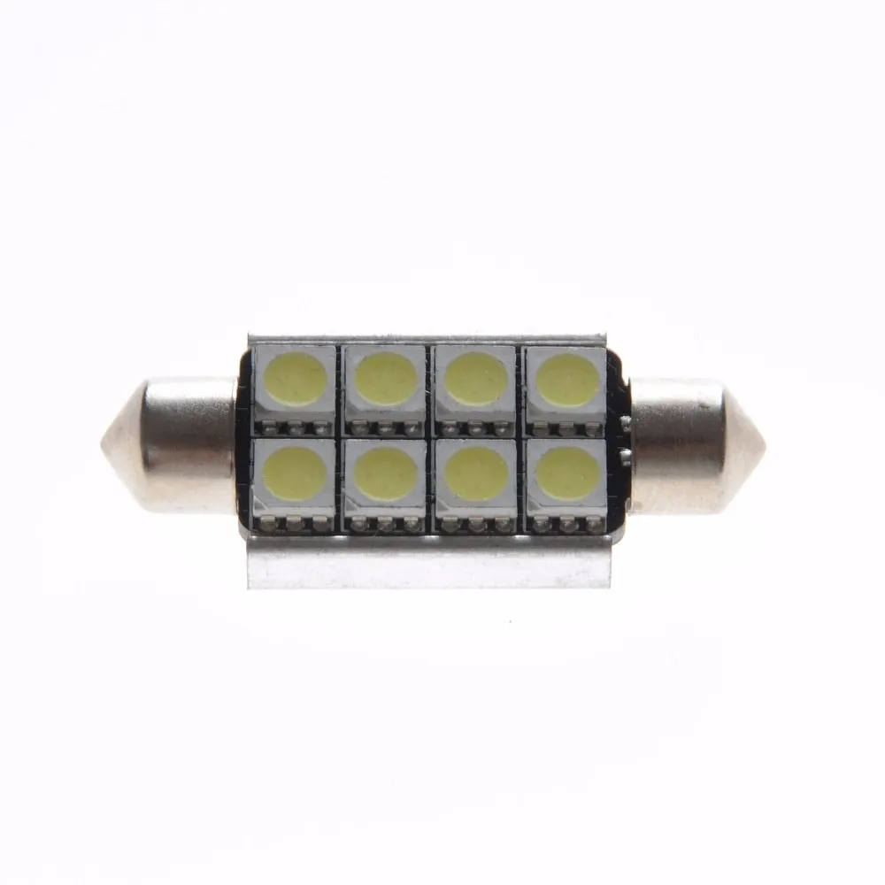 Новинка 4X Canbus 42 мм 8 светодиодный 5050 SMD автомобильный C5W купольный светильник|smd