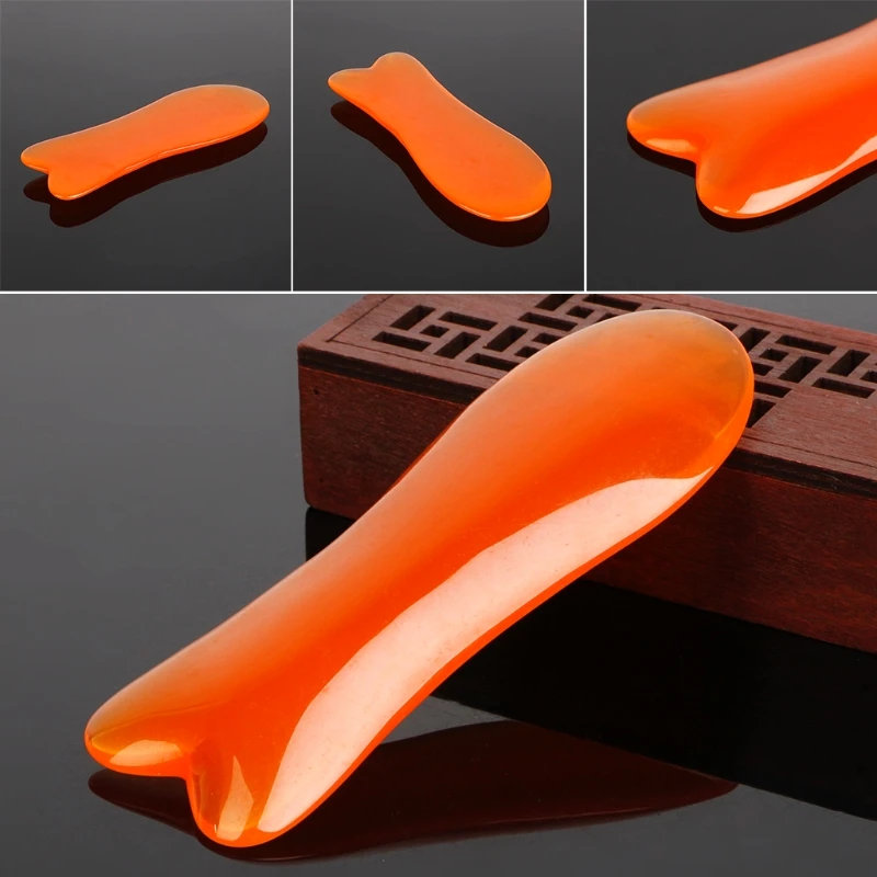 Уход за телом Gua Sha, массаж скребком гуаша, забота о здоровье, массажный коврик для шеи и спины, натуральная смола для спа-расслабления тела, инструмент