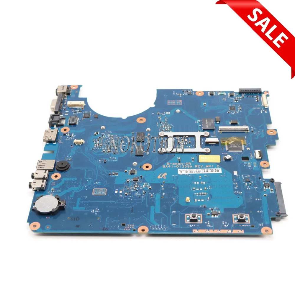 NOKOTION BA92-06827A BA92-06827B для samsung NP-R525 R525 материнская плата для ноутбука AMD DDR3 BA41-01360A ATI GPU Процессор