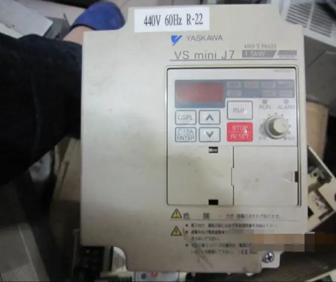 

Конвертер CIMR-J7AA43P7 380V-3.7KW, используется один, 90% ВНЕШНИЙ ВИД НОВЫЙ, 3 месяца гарантии, быстрая доставка