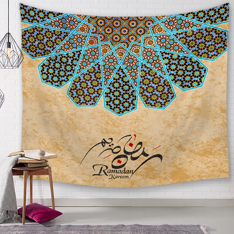 Серия Рамадан стиль Мандала одеяла гобелен Небесный индийский настенный пледы