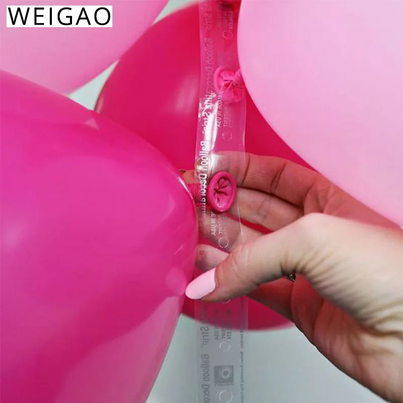 WEIGAO 5 м аксессуары для воздушных шаров прозрачная резиновая цепь Гелиевый шар