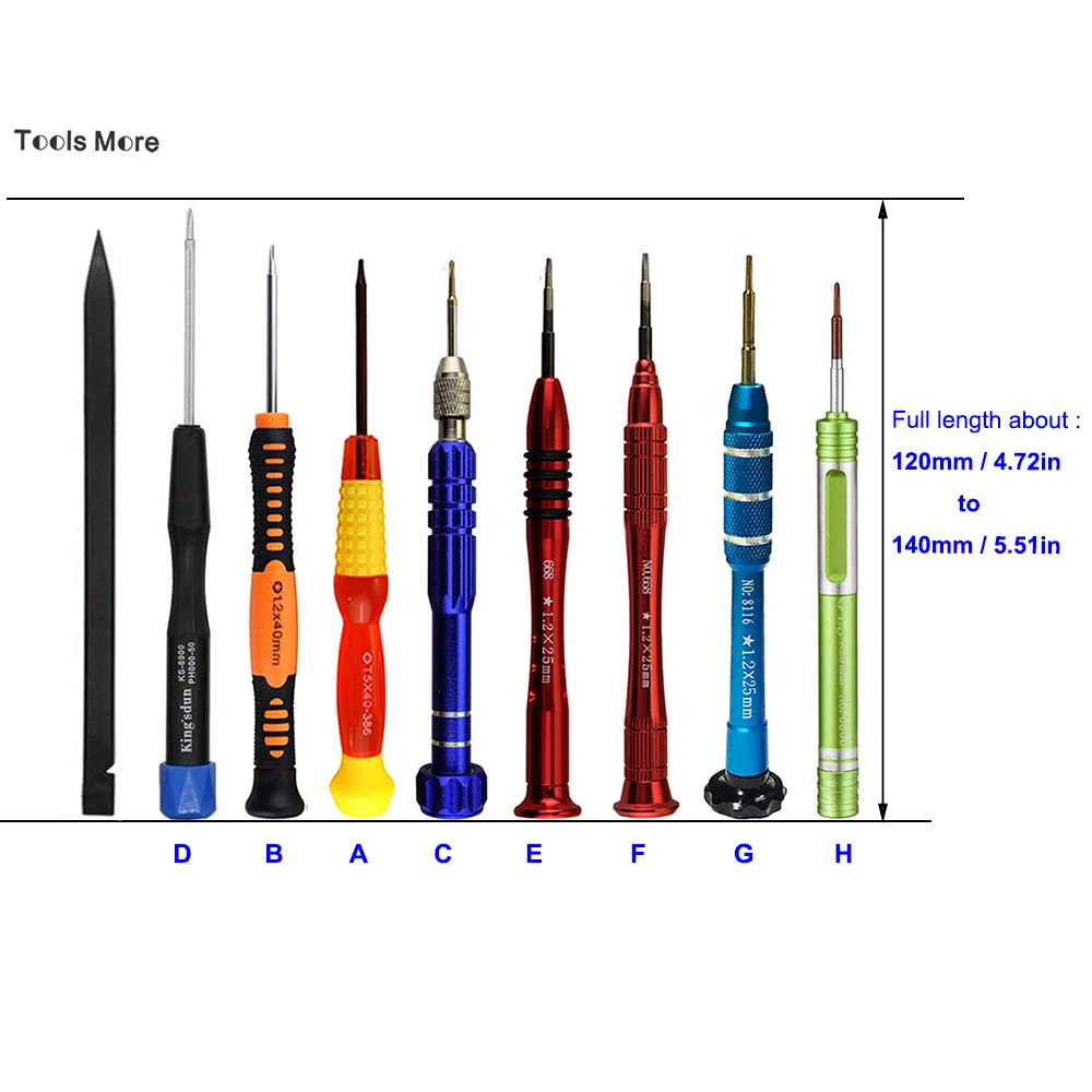 3 шт. 5-ти точечные 1,2 P5 Torx T5 Отвертка Набор для Apple MacBook Air и Macbook pro Набор инструментов для ремонта с подарком