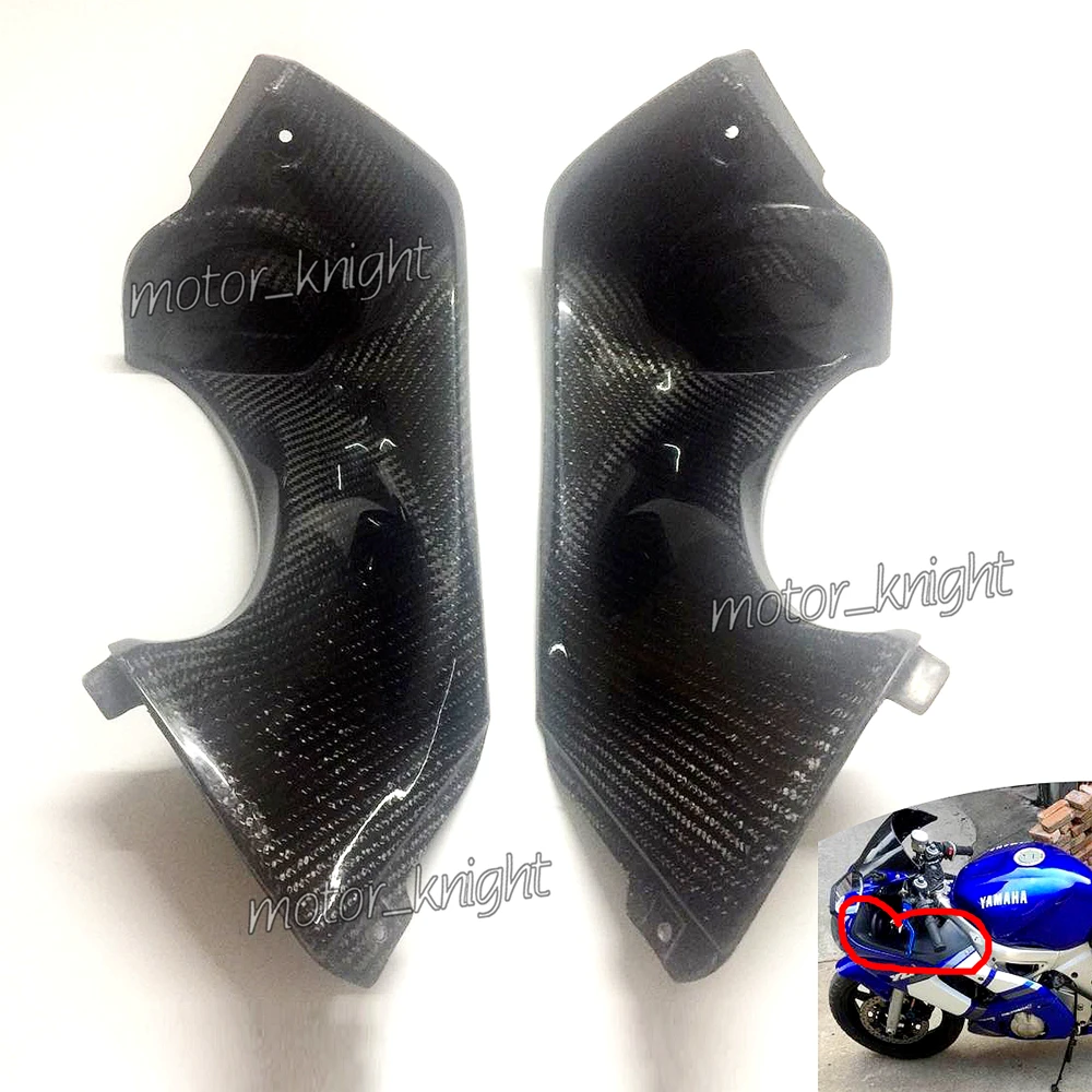 

Motorbike Parts New Carbon Fiber Look Ram Air Tube Cover Fairing Parts For Yamaha YZF R6 1998 1999 2000 2001 2002