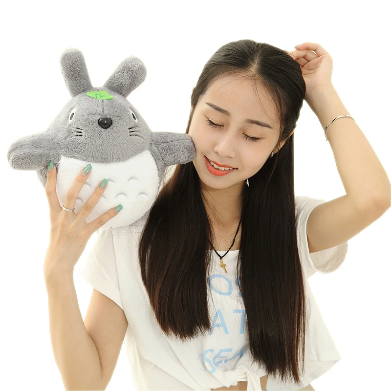 Высота 25 см Kawaii Totoro плюшевые игрушки милые животные мультфильм персонаж мягкая