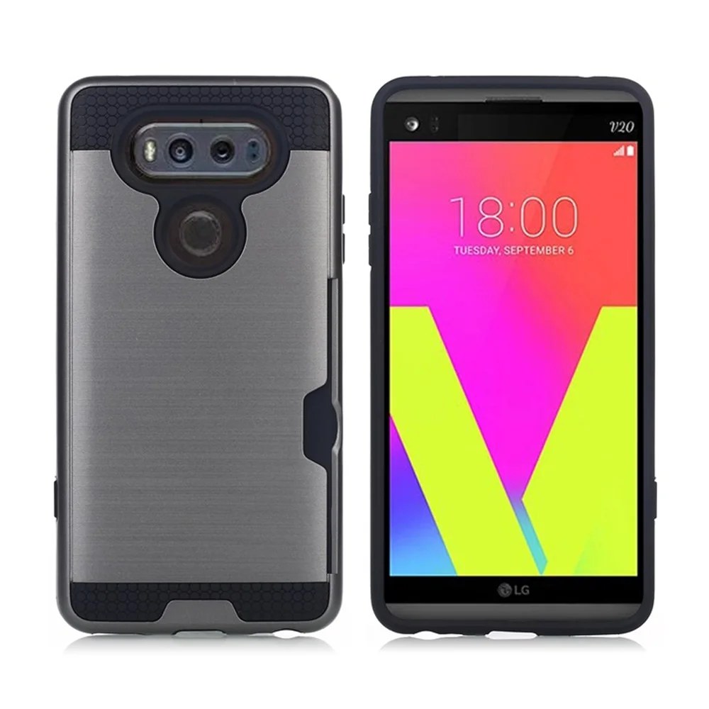 US996 чехол для lg V20 V 20 U S996 2 в 1 ТПУ слота телефон v20 США 996 задняя крышка v