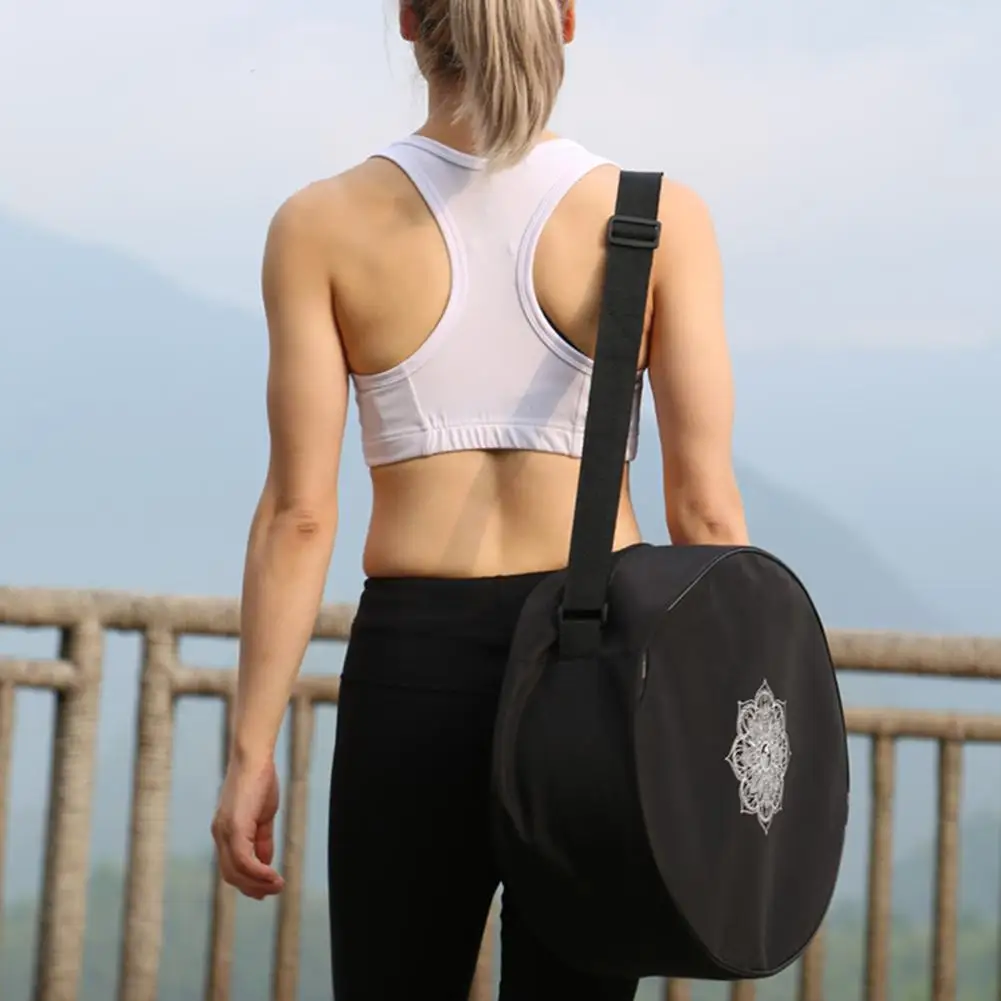 Йога колесо дхармы специальная сумка для хранения фитнеса через плечо с двумя