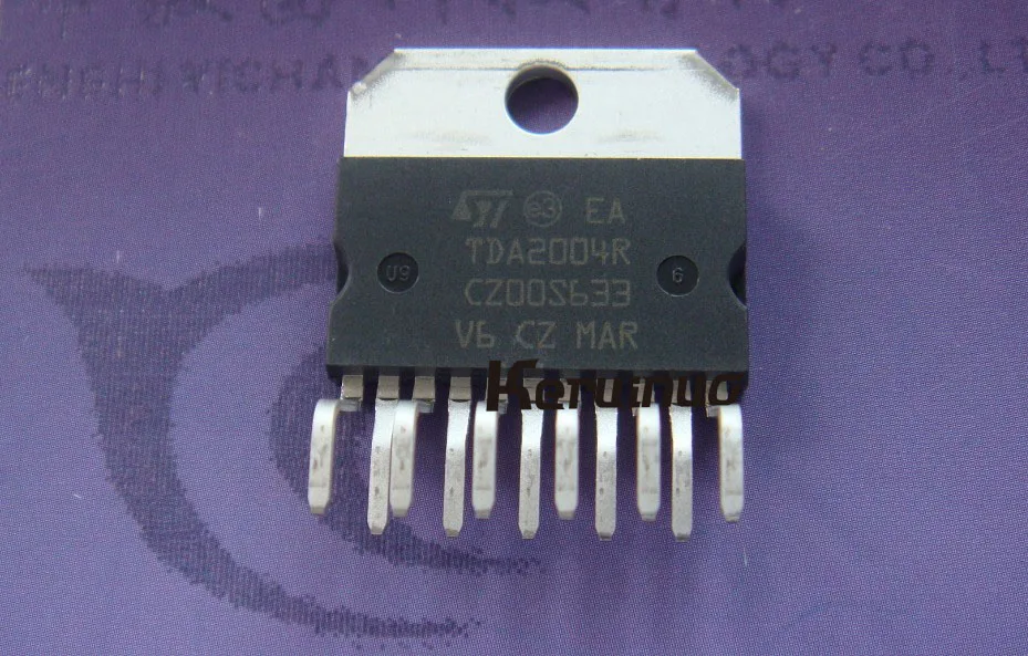 

10 шт./лот TDA2004R ST ZIP11 TDA2004IC AMP CLASS B 10 Вт 11 мультиватт