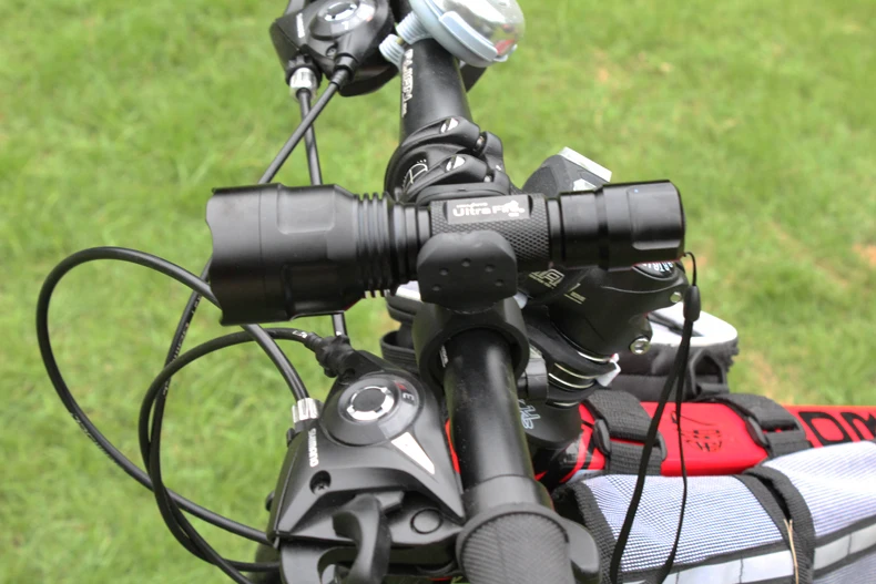 Высокомощный тактический светодиодный фонарик для кемпинга велосипедный фонарь