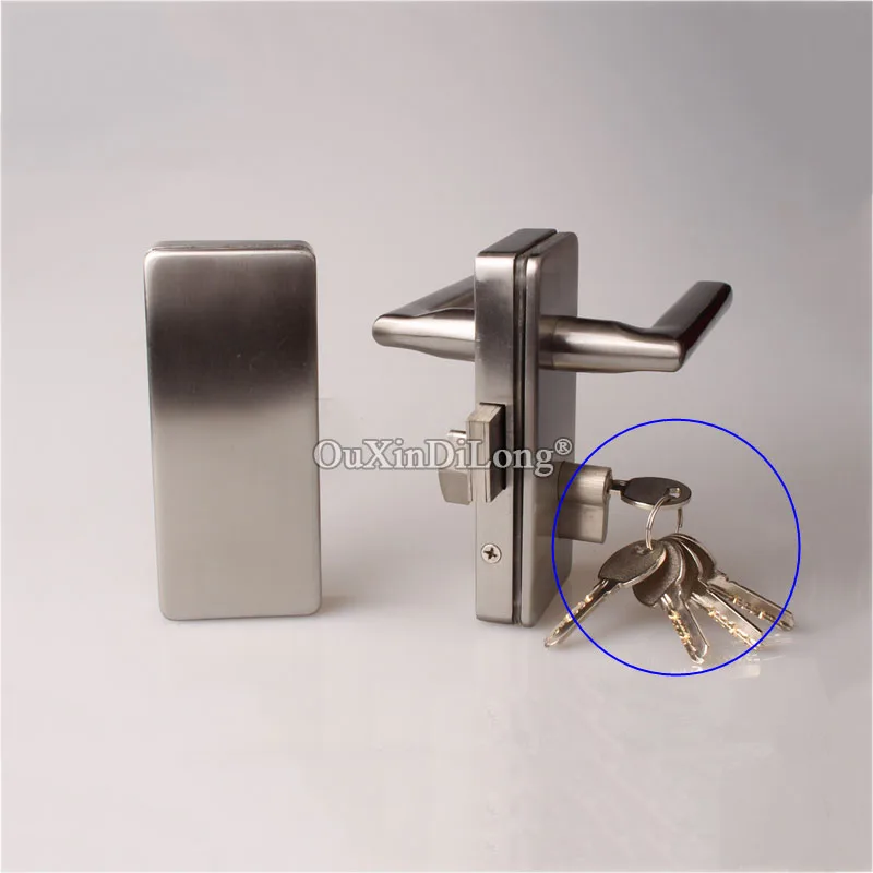 Новинка 1 шт. дверные замки из нержавеющей стали с цилиндрическим замком ручками