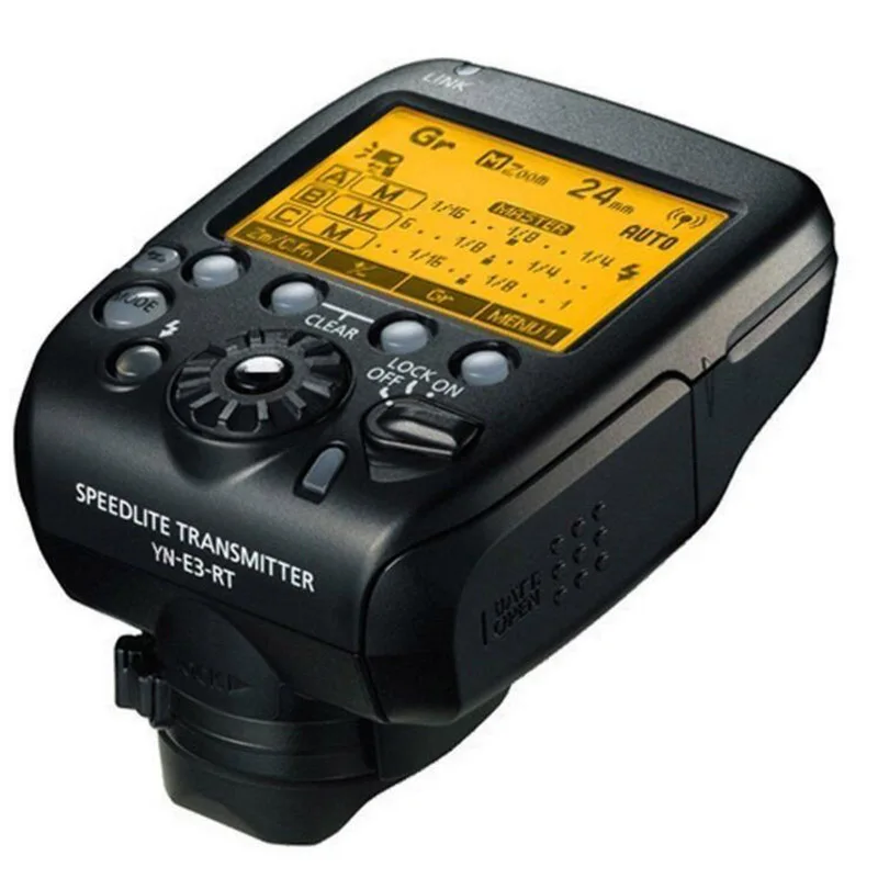 Yongnuo YN-E3-RT Speedlite передатчик для Canon 600EX-RT YN-600EX-RT flash light camera 500d 5d3 6d 7d 60d 70d 800d 1d |