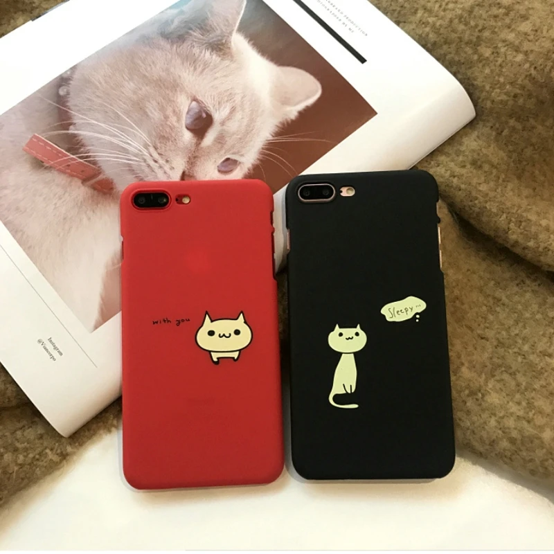 Для iphone X Case роскошные женские и мужские жесткий принт с английскими буквами