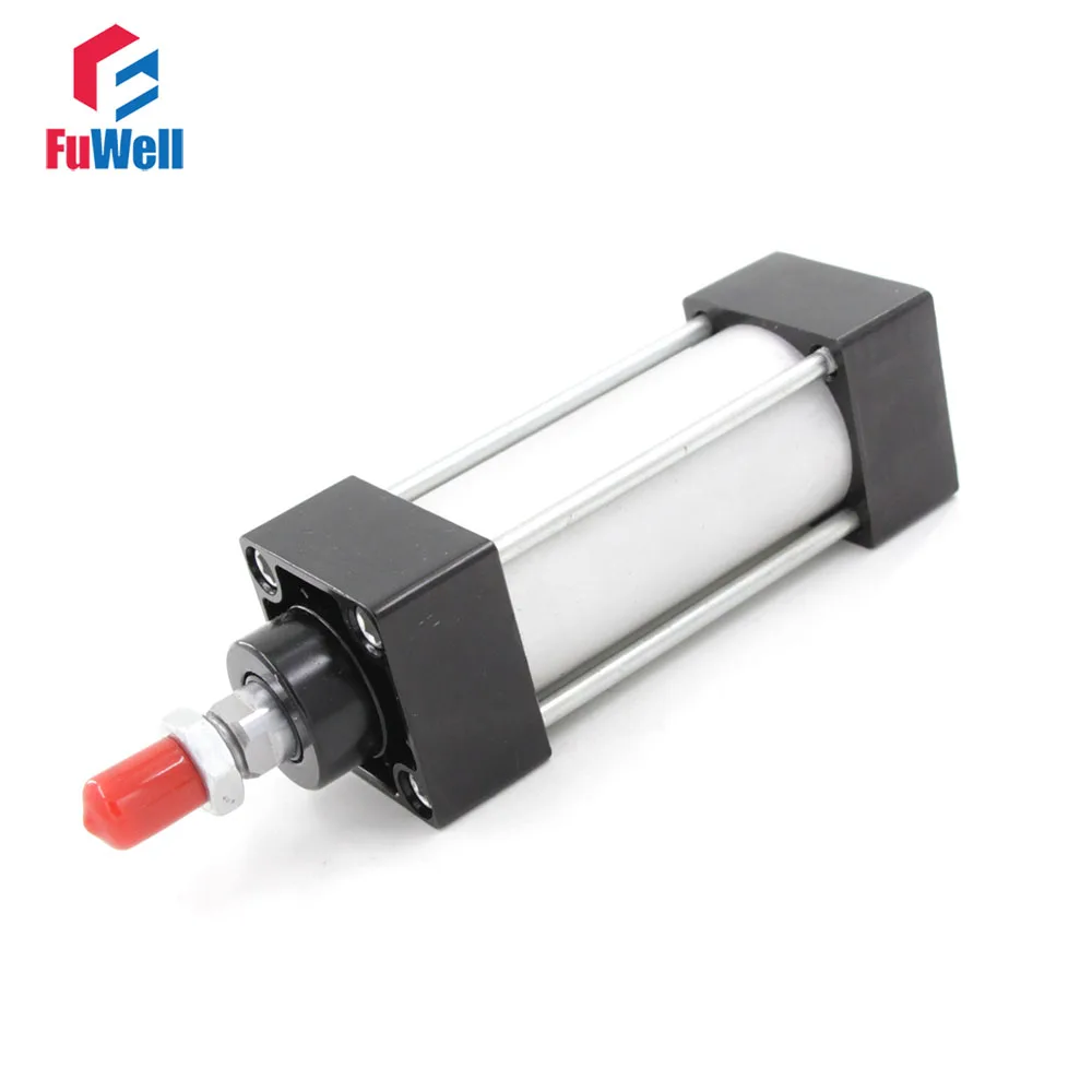 SC Pneumatic Cylinder 32mm Bore 25/50/75/100/125/150/175/200/250/300mm Stroke Double Action Aluminum Alloy Air Cylinder
SC Pneumatic Cylinder 32mm Bore 25/50/75/100/125/150/175/200/250/300mm Stroke Double Action Aluminum Alloy Air Cylinder