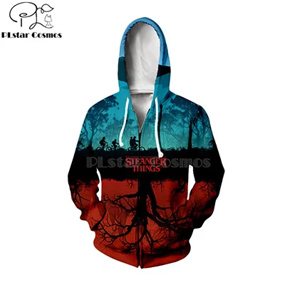 zip hoodies PLstar Cosmos необычные вещи 3d толстовки 3d рубашка Толстовка Осень Зима с длинным рукавом Harajuku Хип Хоп streetwear-6 - Цвет: zip hoodies