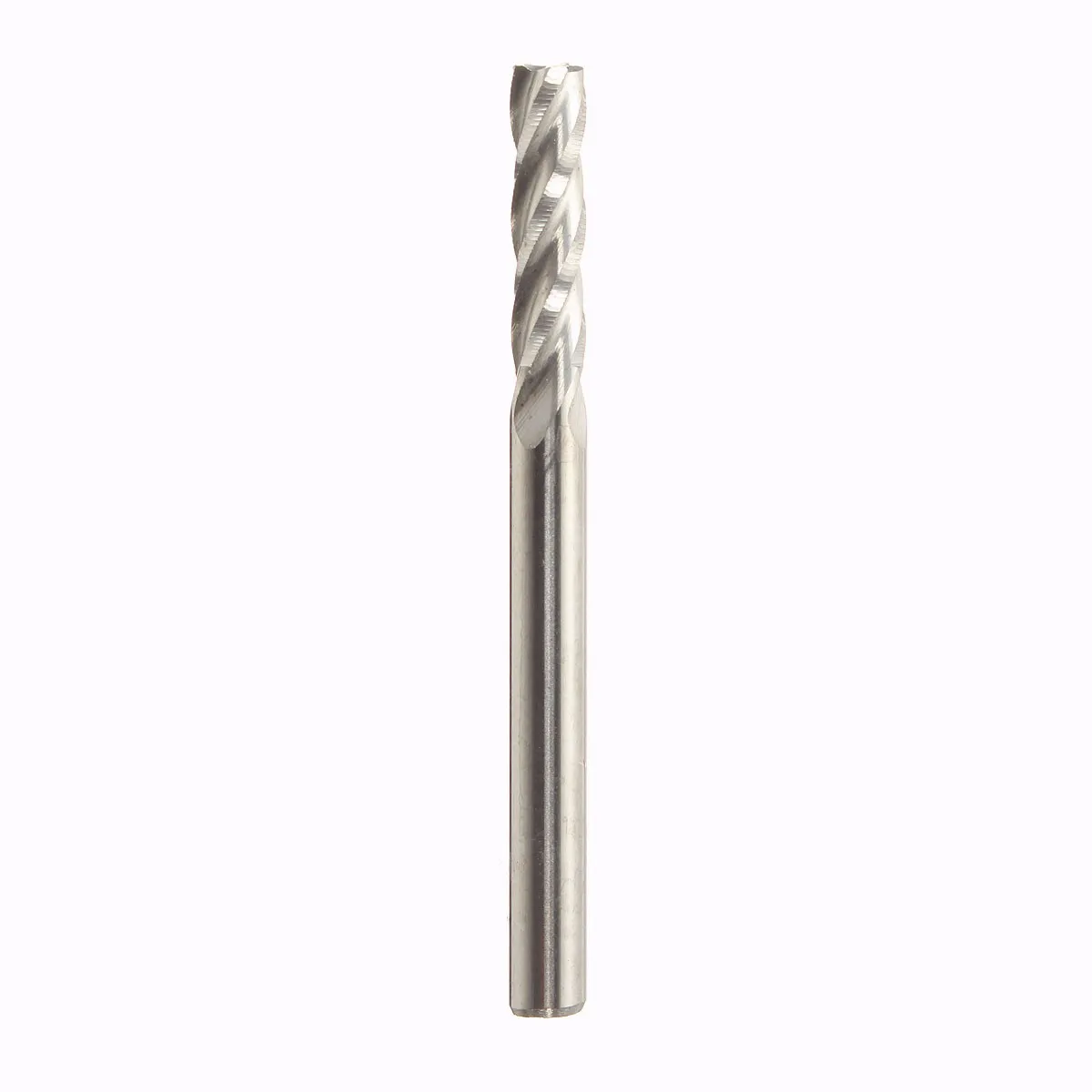 

DANIU 10Pcs/box 3.175mm Shank Carbide 4 Flute Spiral Bit End Mill Cutter Milling Cutter CNC CEL 15mm for Acrylic PVC