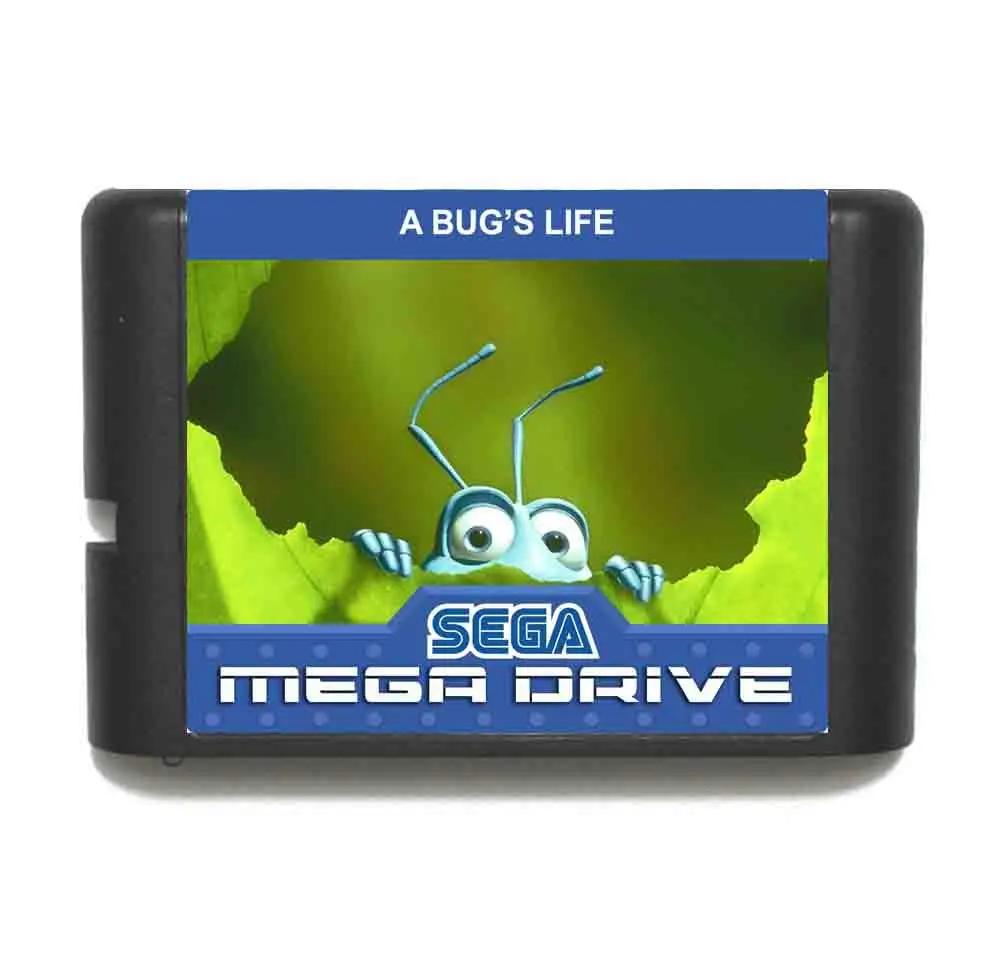 

16-битная игровая карта A bug для Sega Mega Drive для Genesis