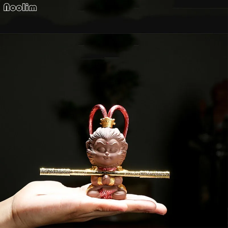 NOOLIM фиолетовые глиняные украшения Король обезьян креативный Чай Домашние