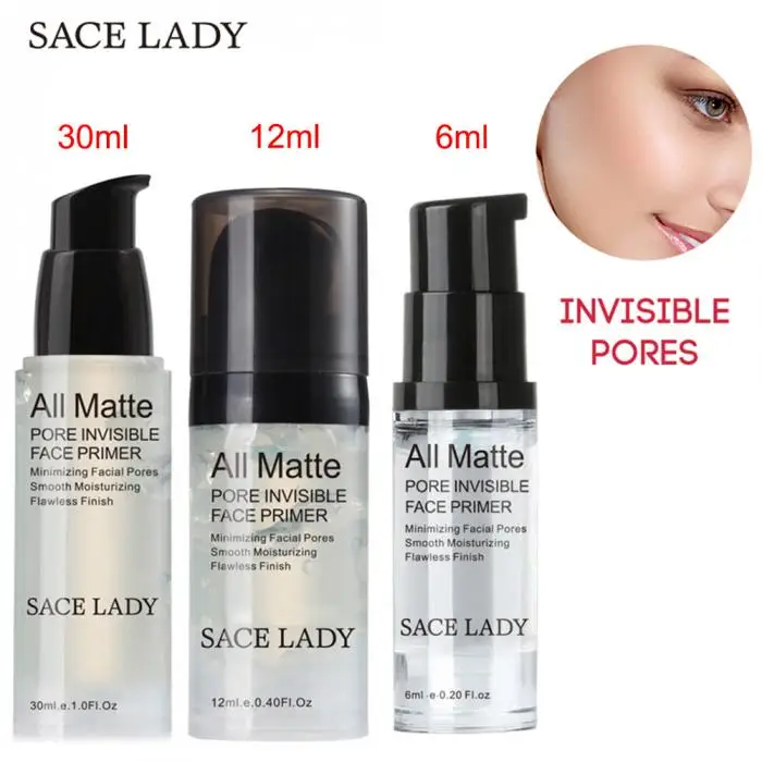 SACE LADY Face базовый праймер Макияж жидкий матовый тонкие линии контроль масла лица Осветляющий тональный крем для основы макияжа OR88