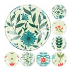 Ручная работа, 6 размеров, стеклянный лист, плоская задняя часть, кабошон, купольный DIY, Ювелирное Украшение, шарм, фото, подвеска, настройка