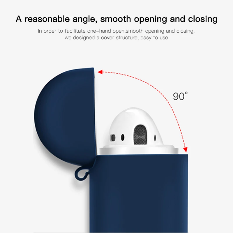 Soft Earphone Case For Apple Airpods Strap Silicone Headphone Cases Accessories Protective Wireless Bluetooth Cover | Электроника