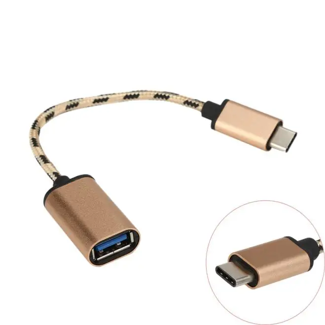 Кабель Micro USB 3 1 Type-C женский и мужской адаптер 300 шт./лот | Электроника