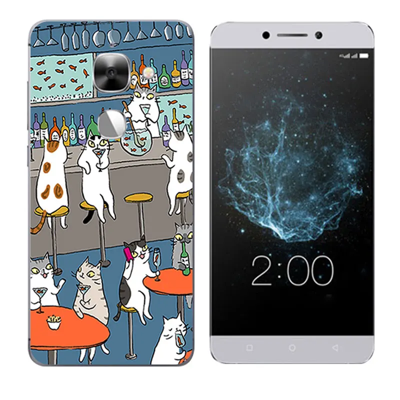 Для LeEco Le Max2 случае X820 силиконовые Letv Le Max 2 Чехол Leeco Max2 Coque сосны печати для Le эко Le 2 Max X829 X821 - Цвет: 27